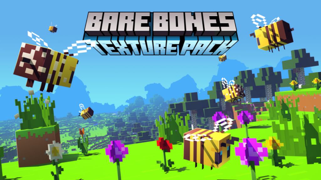Bare Bones Resource Pack (1.21.11, 1.20.1)