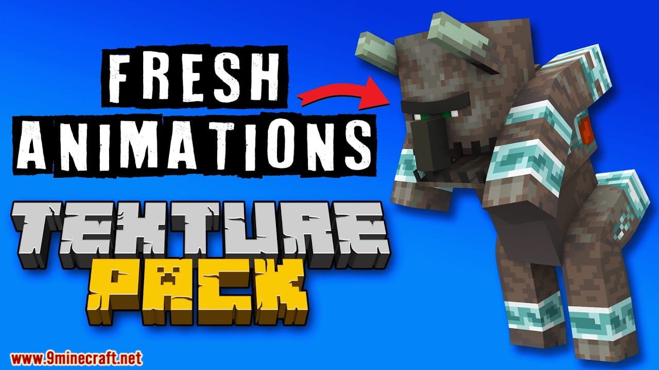 Fresh Animations Resource Pack (1.21.11, 1.20.1)