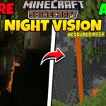Night Vision Resource Pack (1.21.11, 1.20.1)