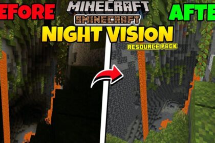 Night Vision Resource Pack (1.21.11, 1.20.1)
