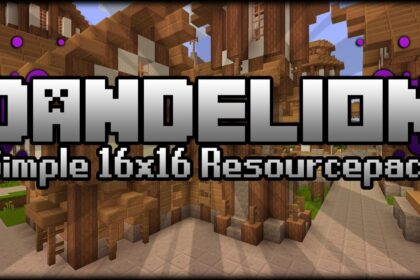 Dandelion Resource Pack (1.13.2, 1.12.2)