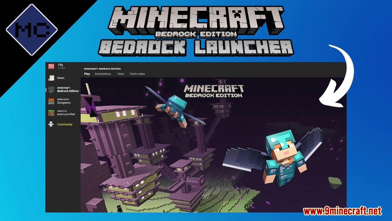 Bedrock Launcher (1.21.132, 26.0.x)