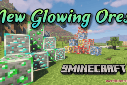 New Glowing Ores Resource Pack (1.21.11, 1.20.1)