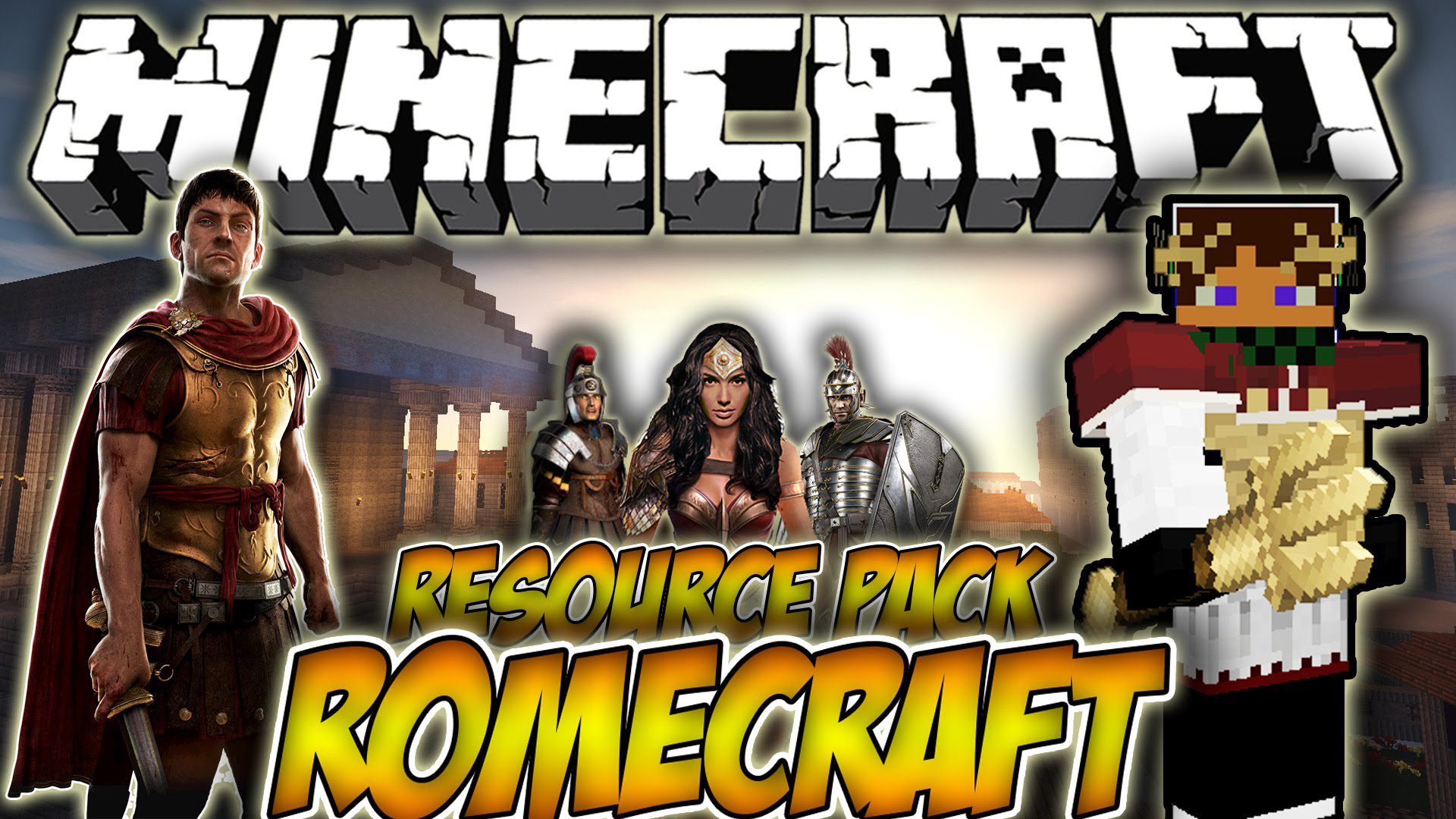 RomeCraft Resource Pack 1.12.2, 1.11.2