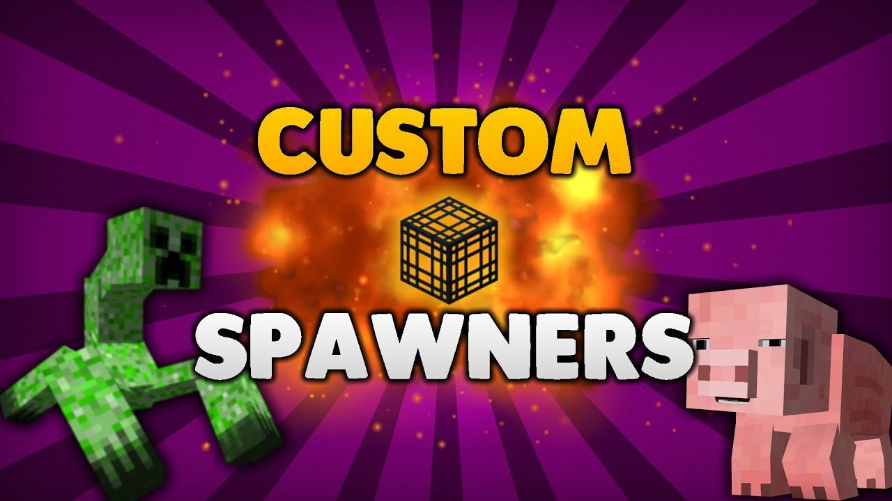 Custom Mob Spawner Mod (1.12.2, 1.10.2)