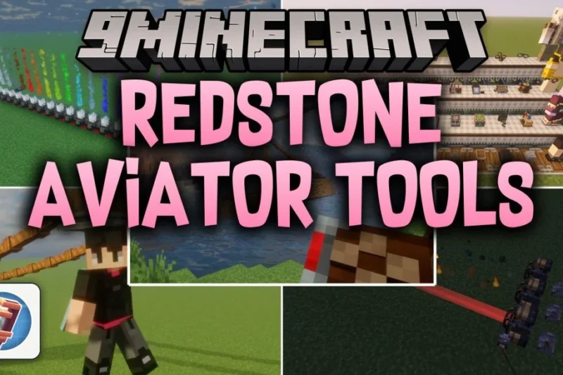 Redstone Aviator Tools Mod (1.21.1)