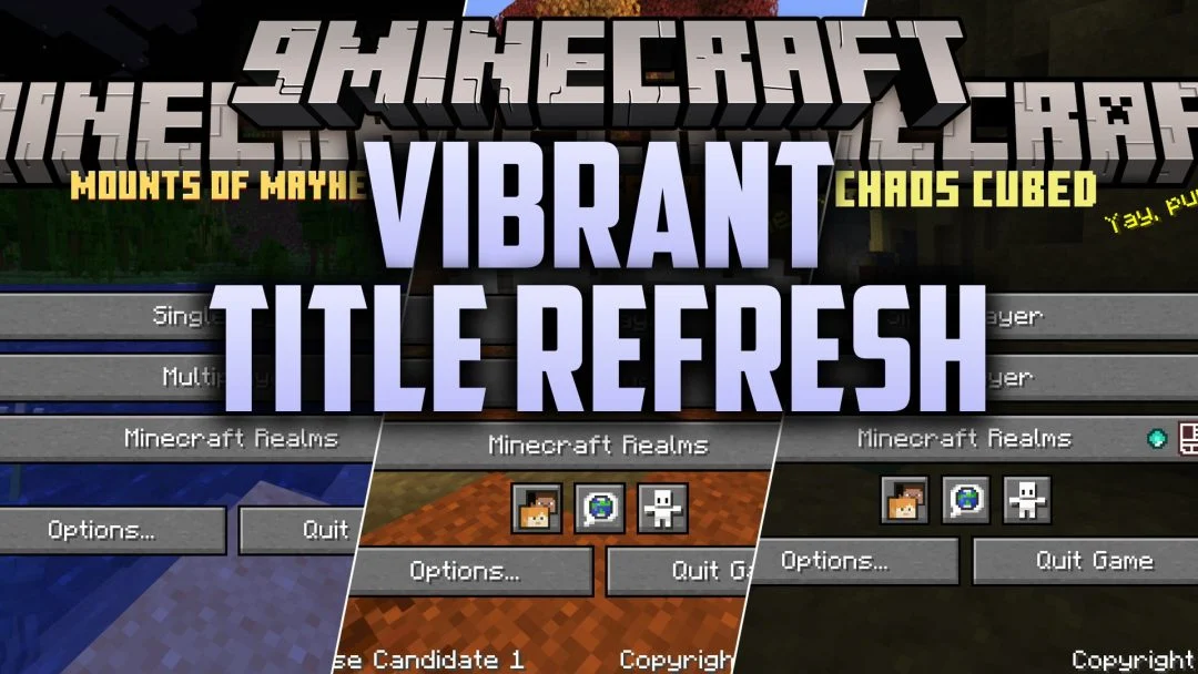 Vibrant Title Refresh Resource Pack (26.2, 1.20.1)